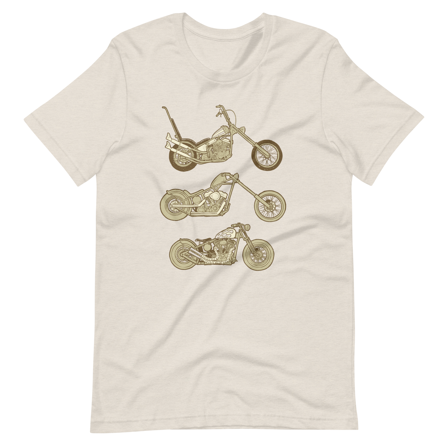 Three Custom Harley's Motorcycle T-shirt