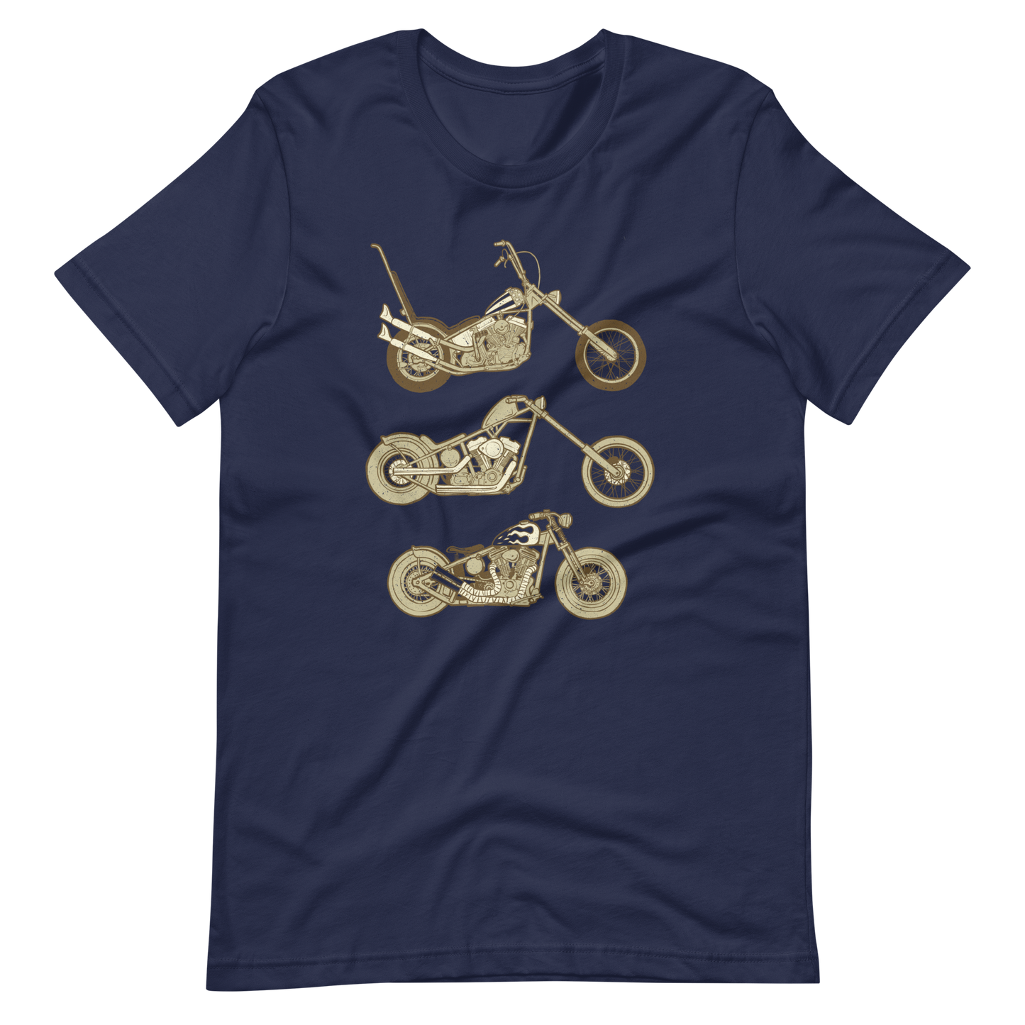 Three Custom Harley's Motorcycle T-shirt