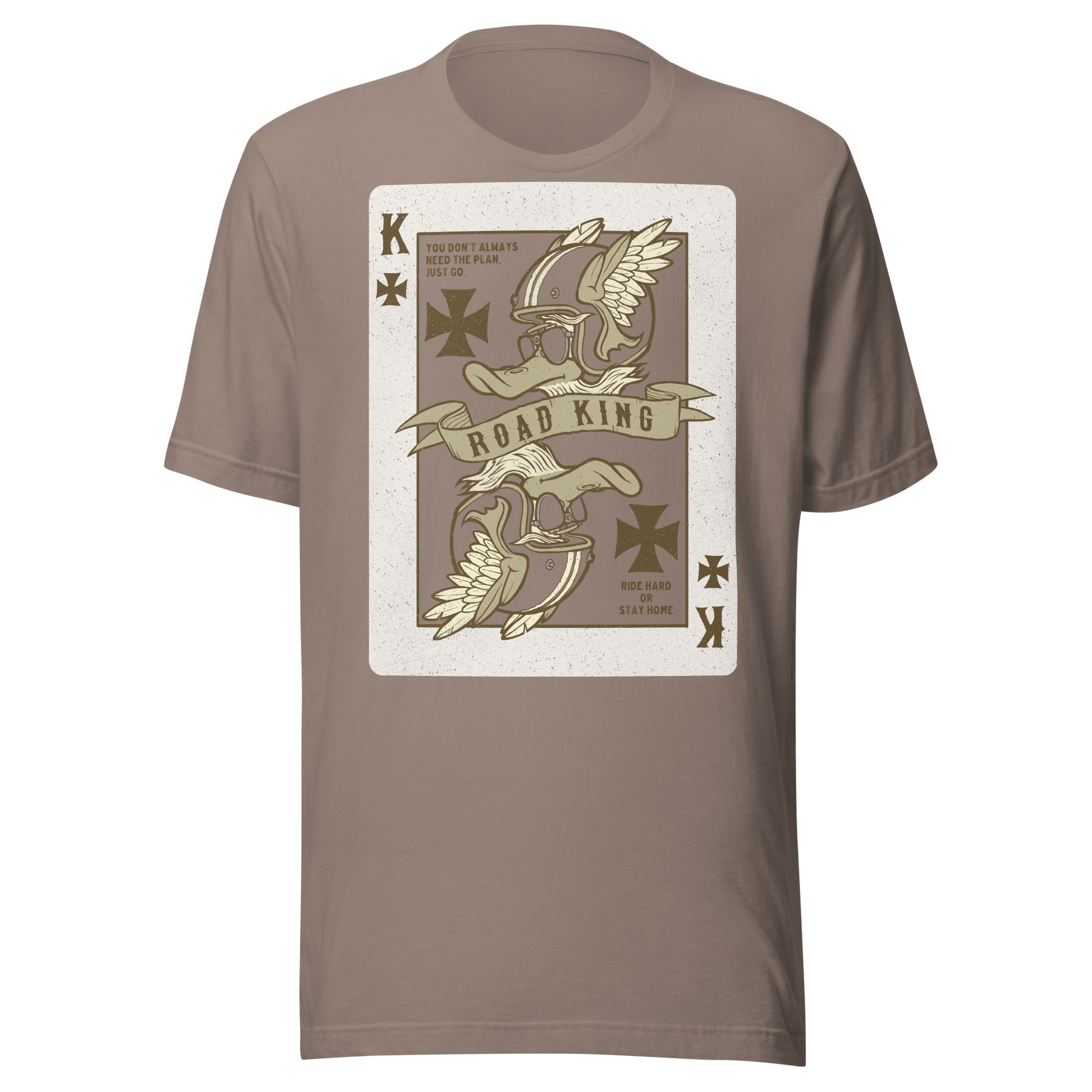 This Road King Motorcycle t-shirt is everything you've dreamed of and more. It feels soft and lightweight, with the right amount of stretch. It's comfortable and flattering for all.