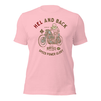 HEL and back motorcycle t-shirt