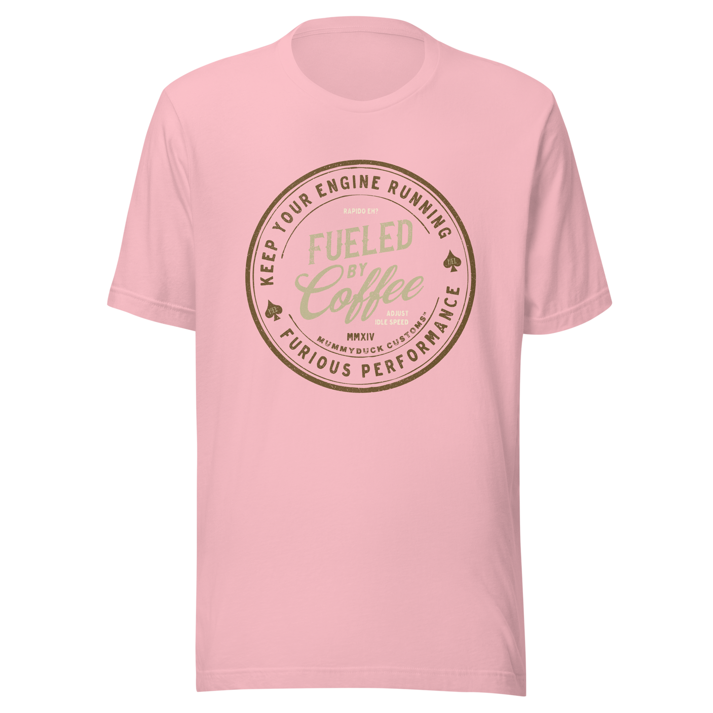 Fueled By Coffee t-shirt Idle Speed Shirt Coffee Drinking Shirts Fueled By Coffee Shirt Vintage Coffee Shirt Dad Fuel Mom Fuel Biker Fuel Shirt