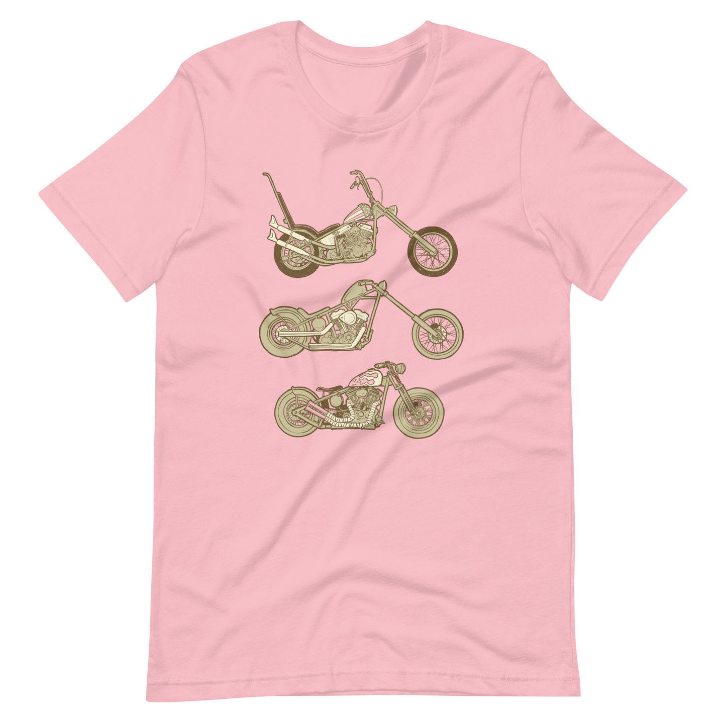 Three Custom Harley's Motorcycle T-shirt