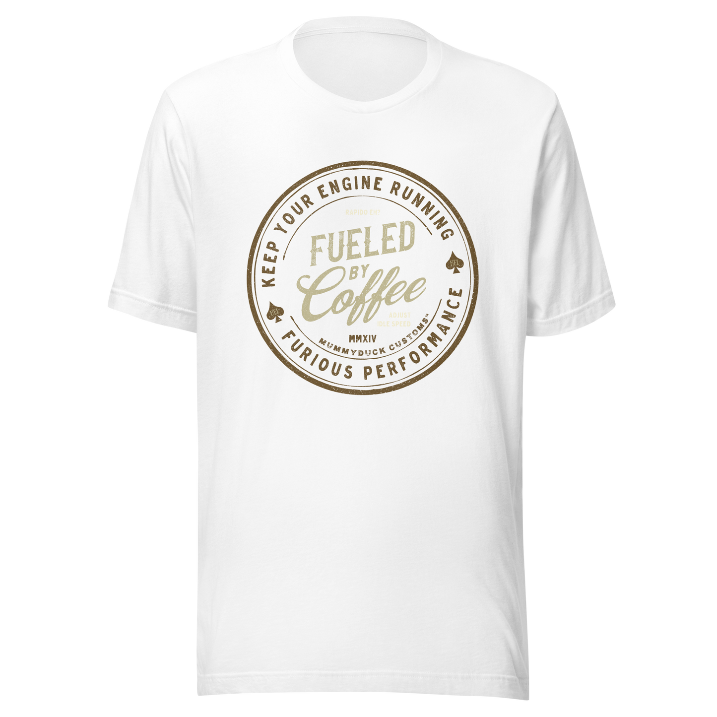 Fueled By Coffee Motorcycle Shirt