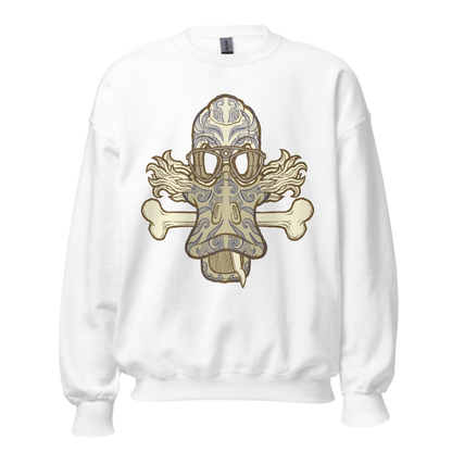 No 001 Wierd Duck Skull collection sweatshirt