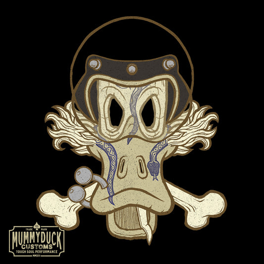 No 002 Wierd Duck Skull collection t-shirt