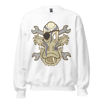 No 003 Wierd Duck Skull collection sweatshirt