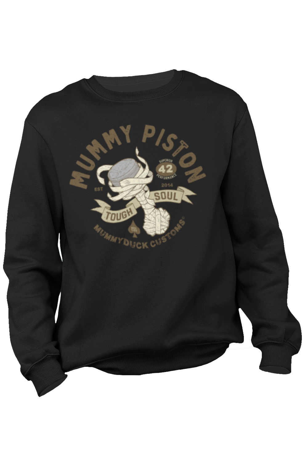 -mummy Piston Motortcycle sweatshirt