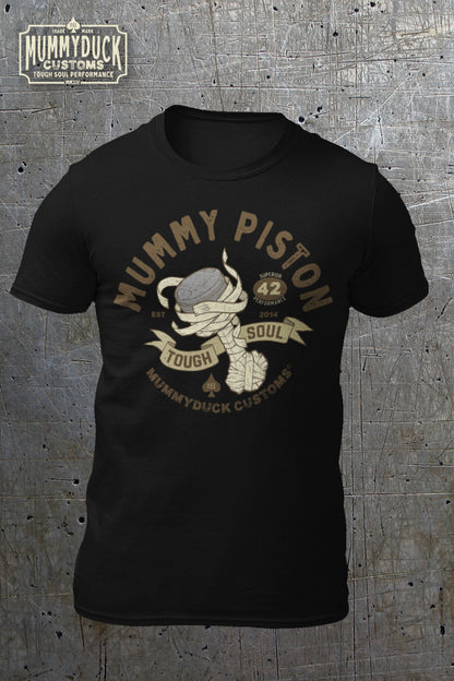 Mummy Piston Motorcycle T-Shirt