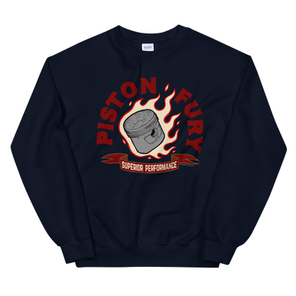 Piston Fury Motorcycle Sweatshirt