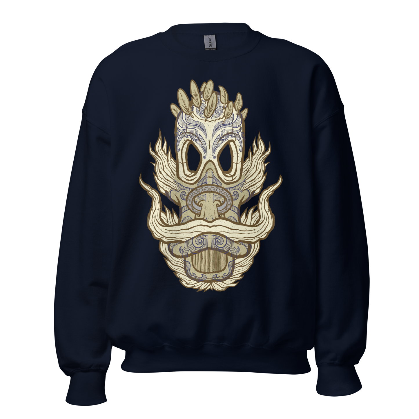 No 006 Wierd Duck Skull collection sweatshirt