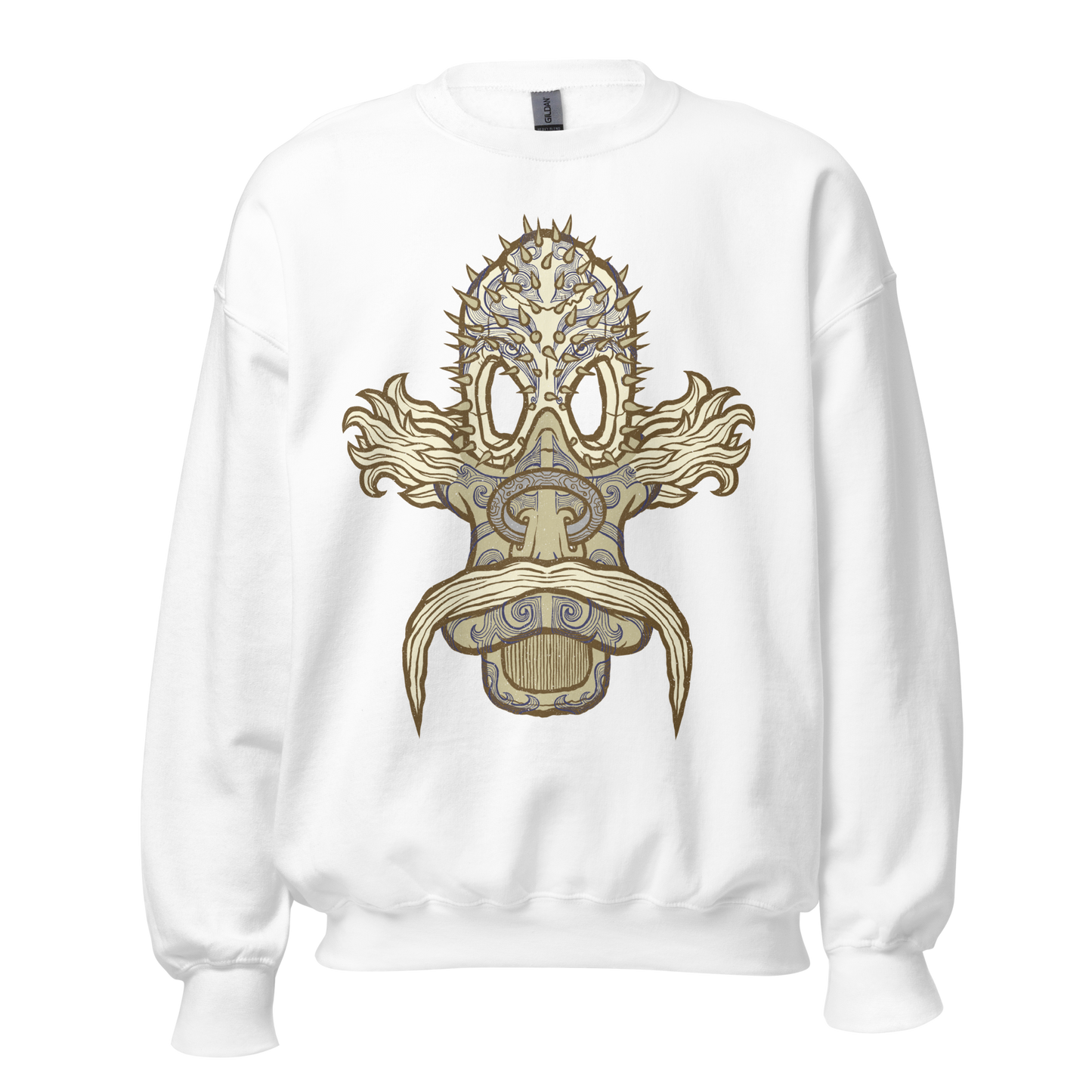 No 008 Wierd Duck Skull collection sweatshirt