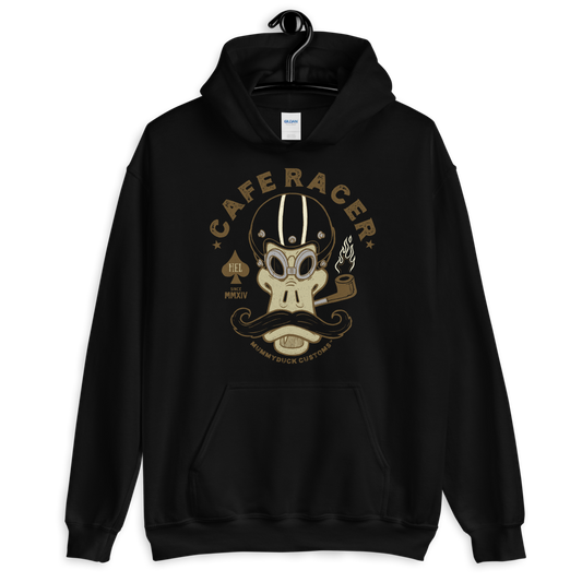 Cafe Racer Gentleman Motorcycle Hoodie