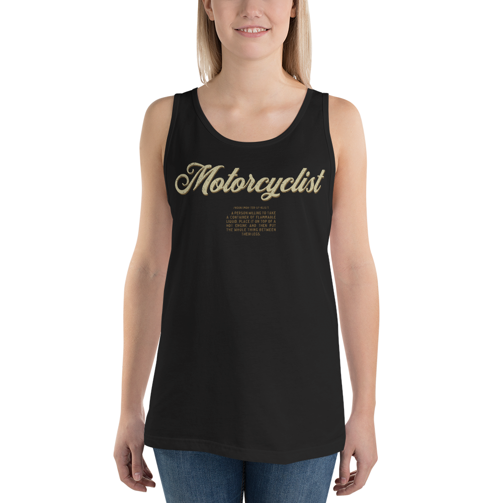 Motorcyclist Tank Top