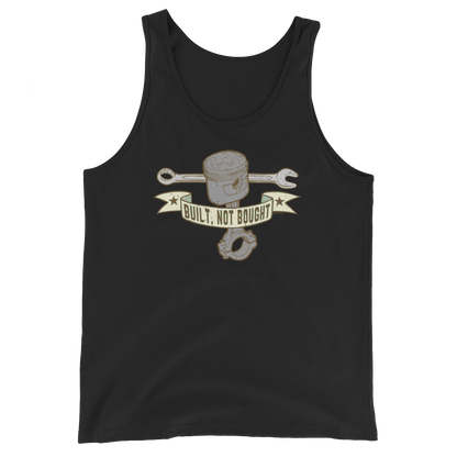 Built, Not Bought motorcycle Tank Top