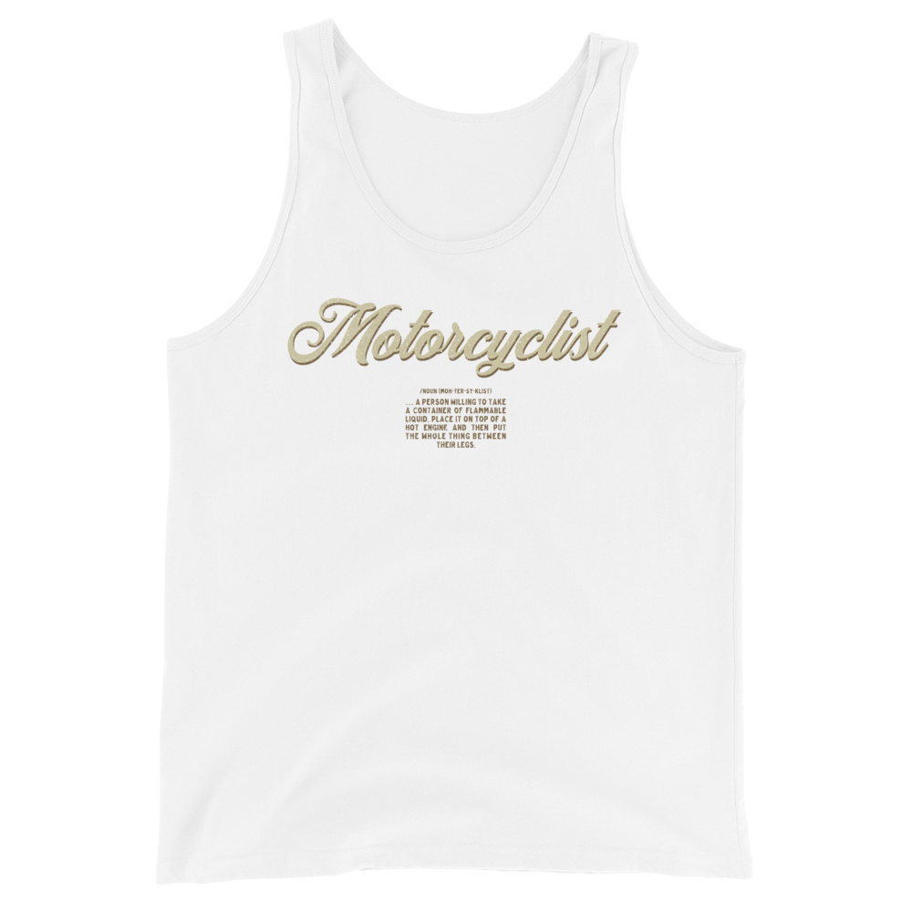 Motorcyclist Tank Top