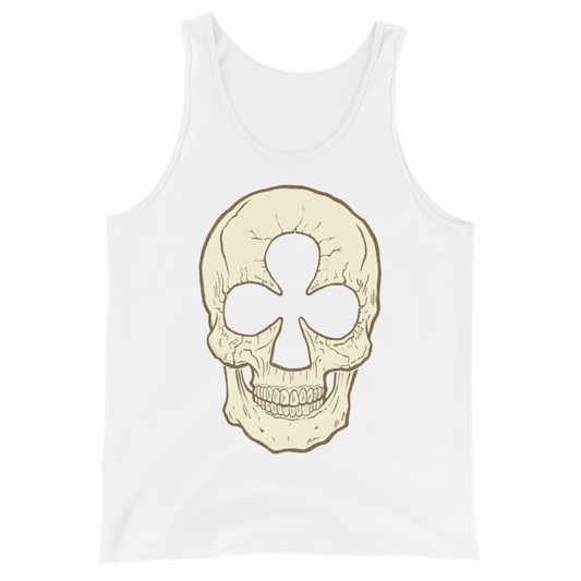 Cross Skull Motorcycle Tank Top