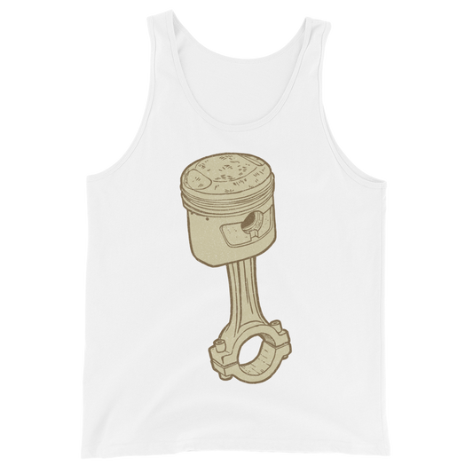 Piston Motorcycle Tank Top