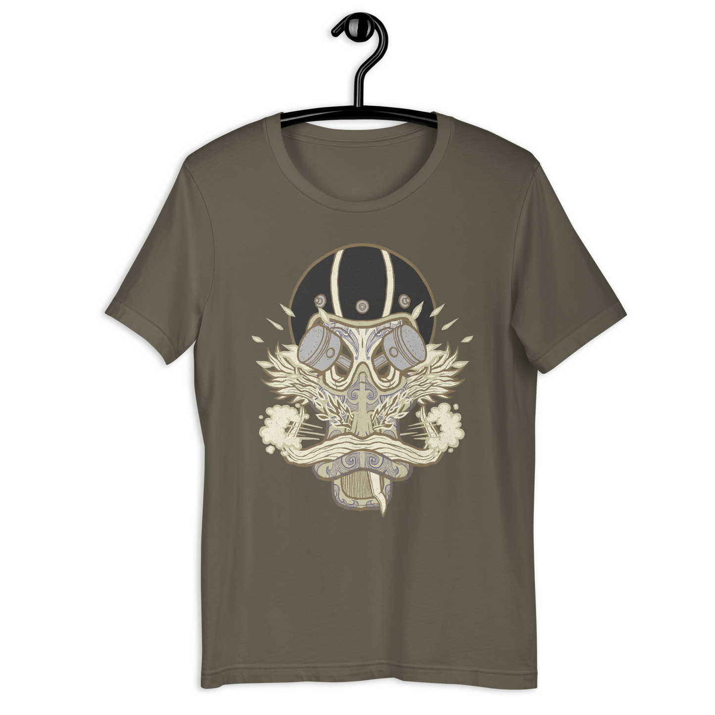 No 012 Wierd Duck Skull collection t-shirt