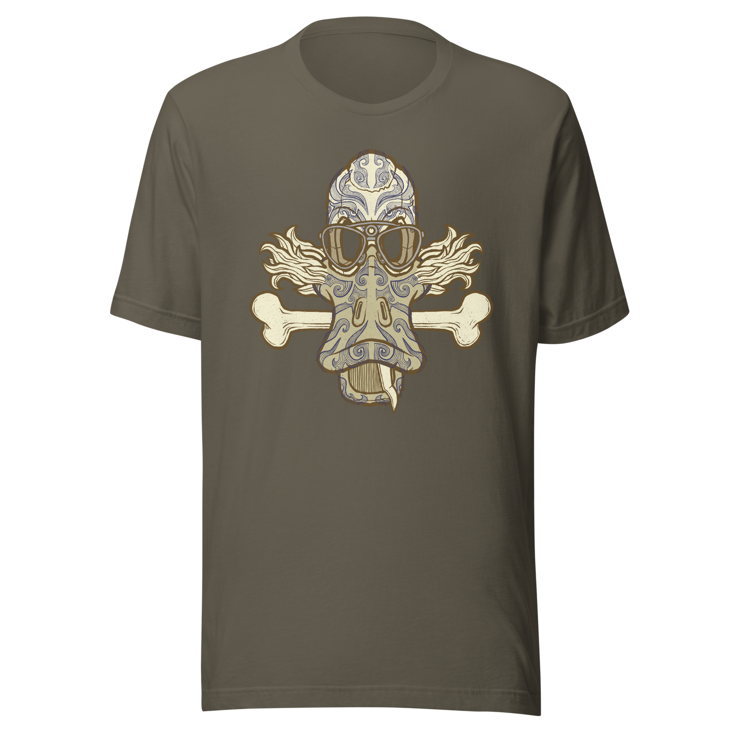 No 001 Wierd Duck Skull collection t-shirt