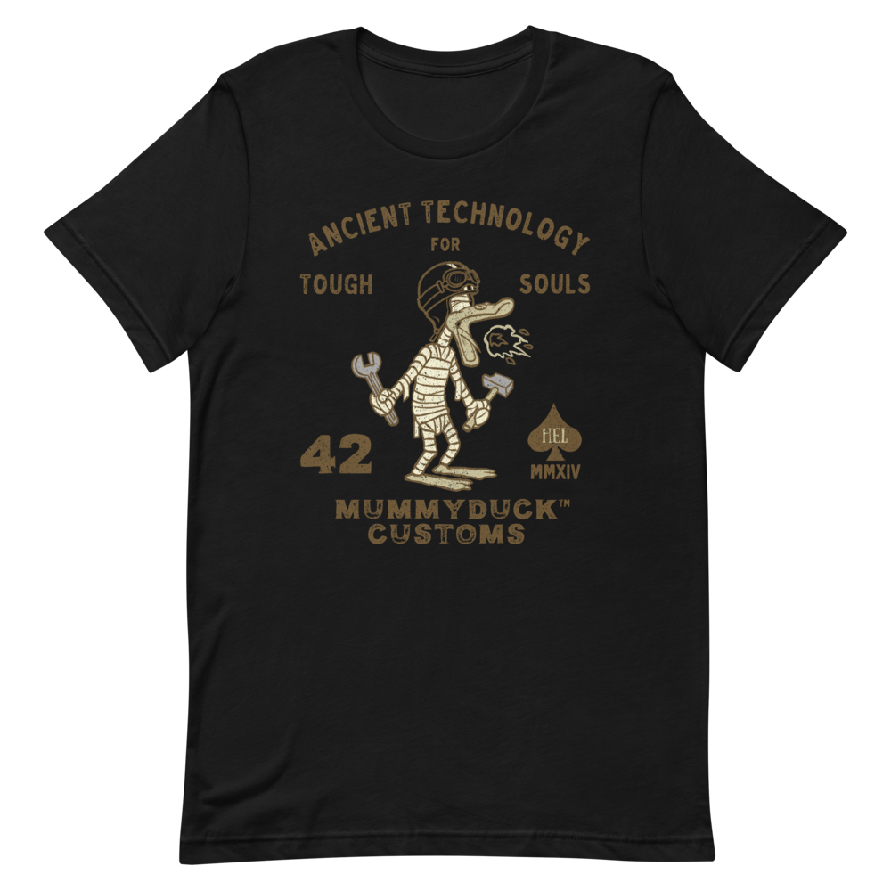 Motorcycle t-shirt is retro and vintage to honor piston technology and proper fuels like coffee