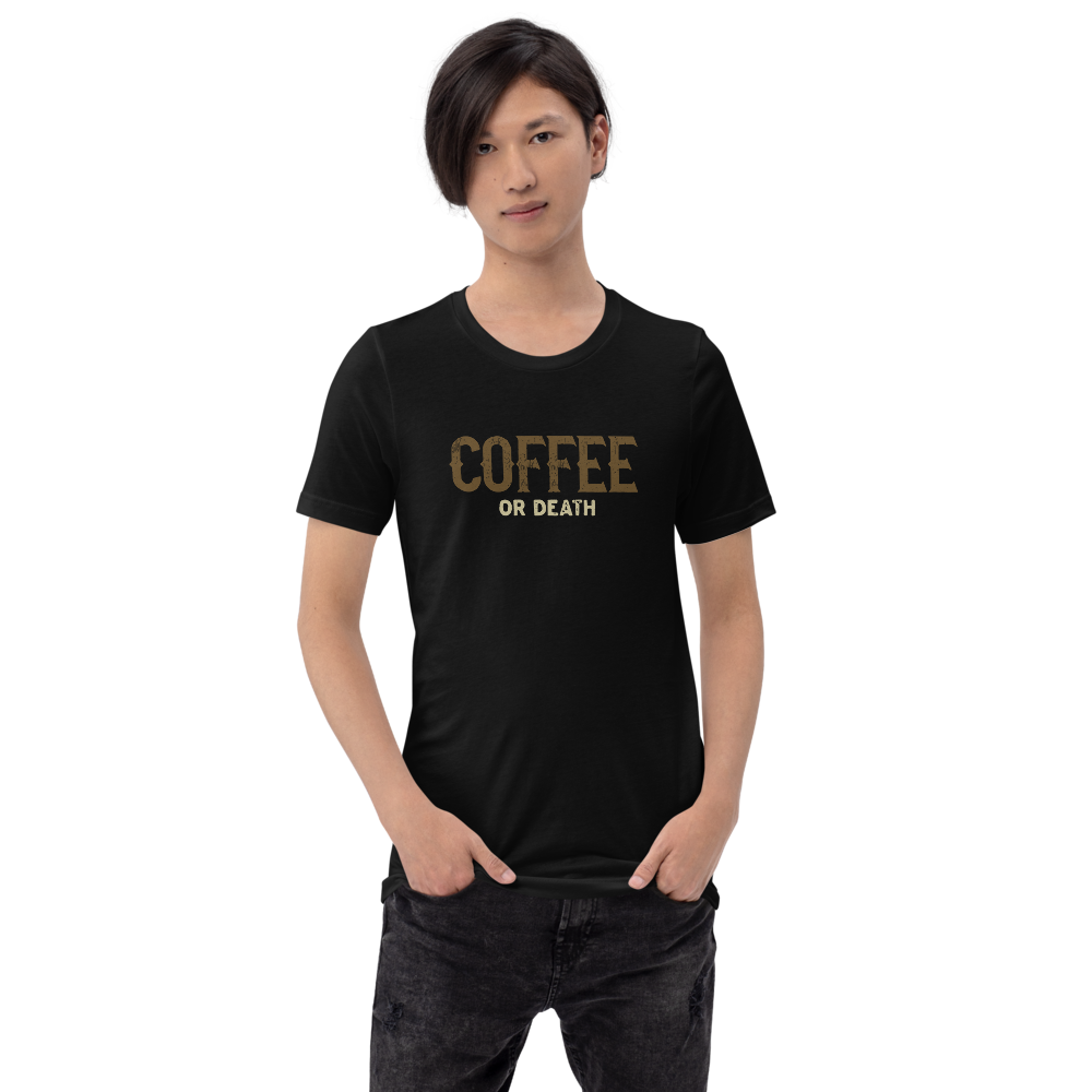 Coffee or Death Motorcycle T-Shirt