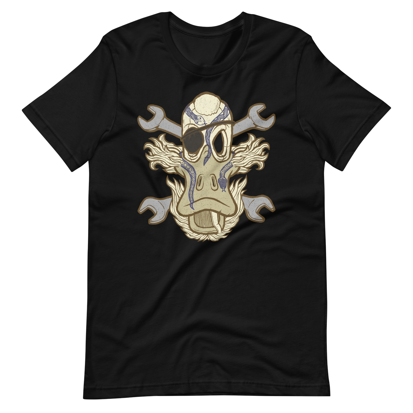 No 003 Wierd Duck Skull collection t-shirt