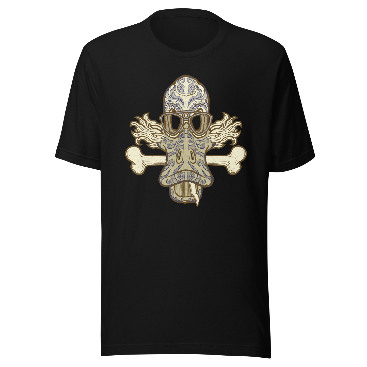 No 001 Wierd Duck Skull collection t-shirt