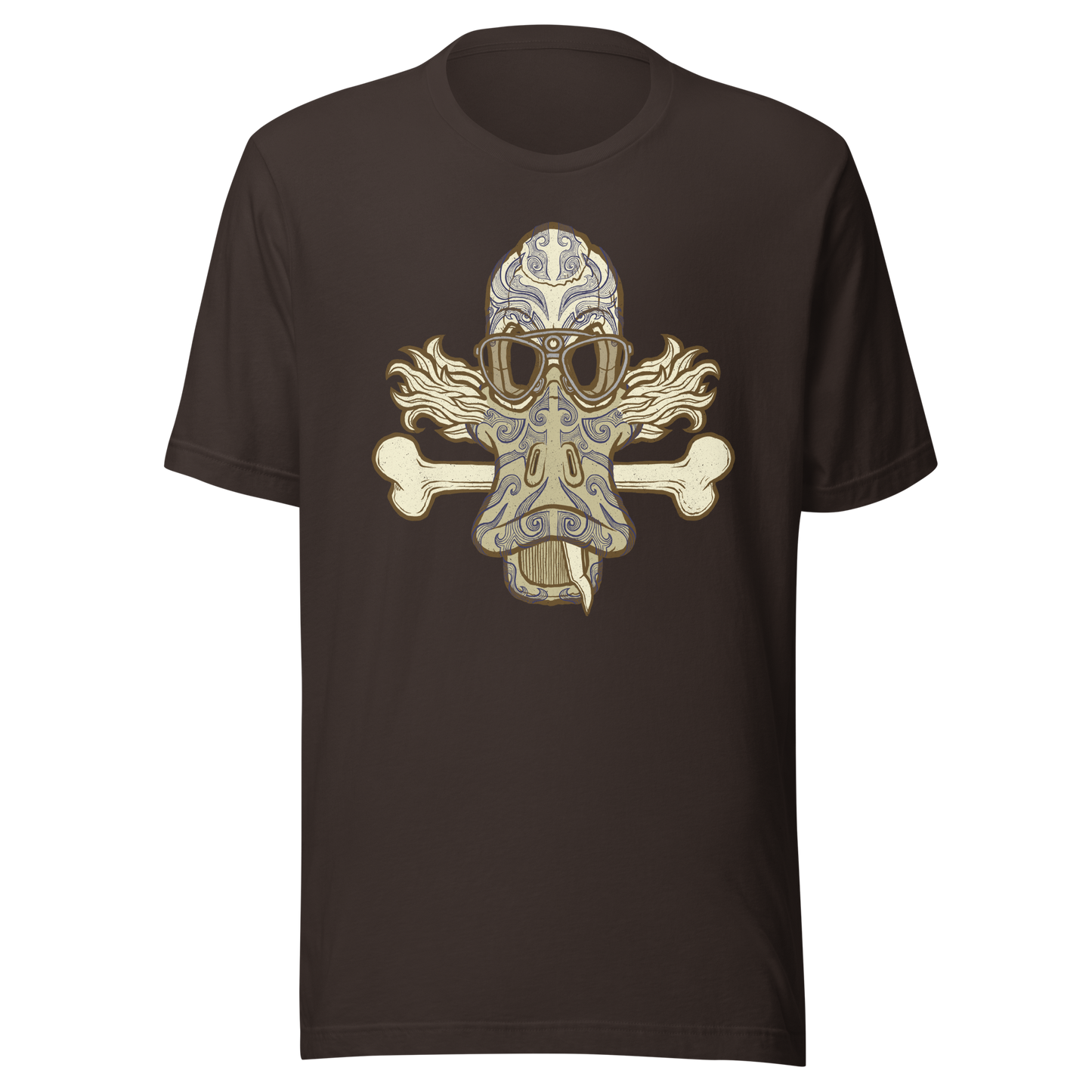 No 001 Wierd Duck Skull collection t-shirt