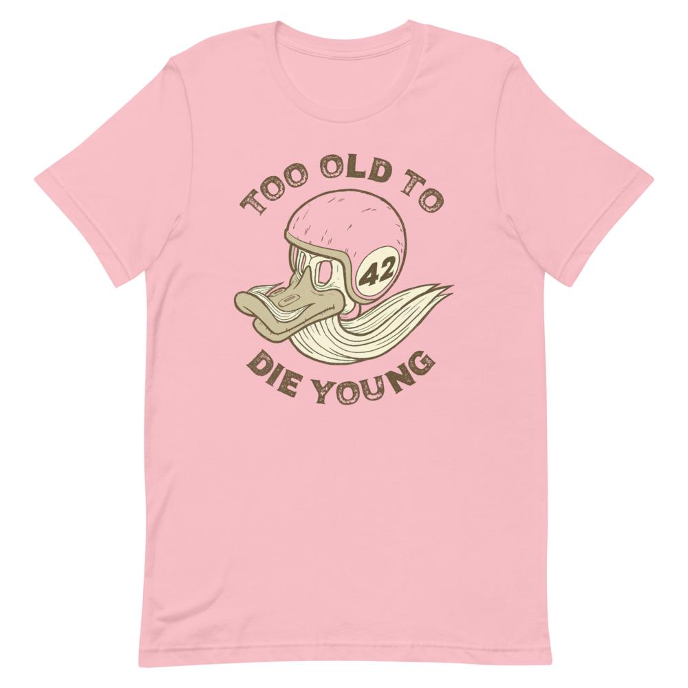 Too Old To Die Young Motorcycle T-Shirt