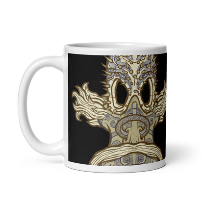 No 008 Wierd Duck Skull collection mug